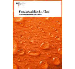 BMBF-Broschüre „Nanomaterialien im Alltag" (Titelbild)
