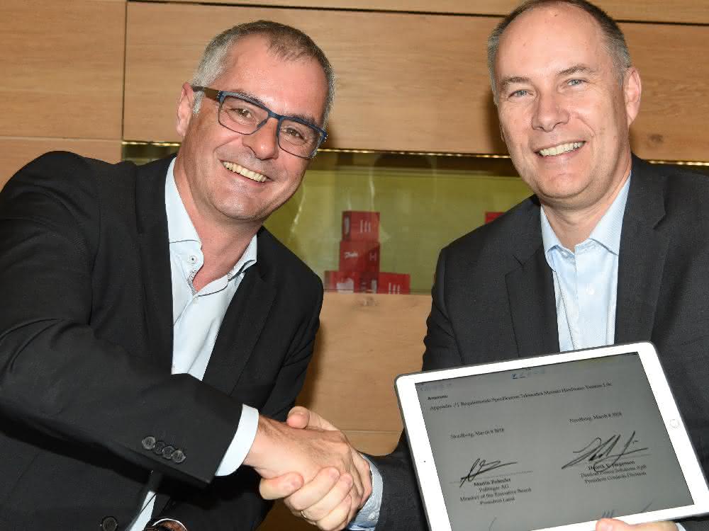 Palfinger kooperiert mit Danfoss Power Solutions