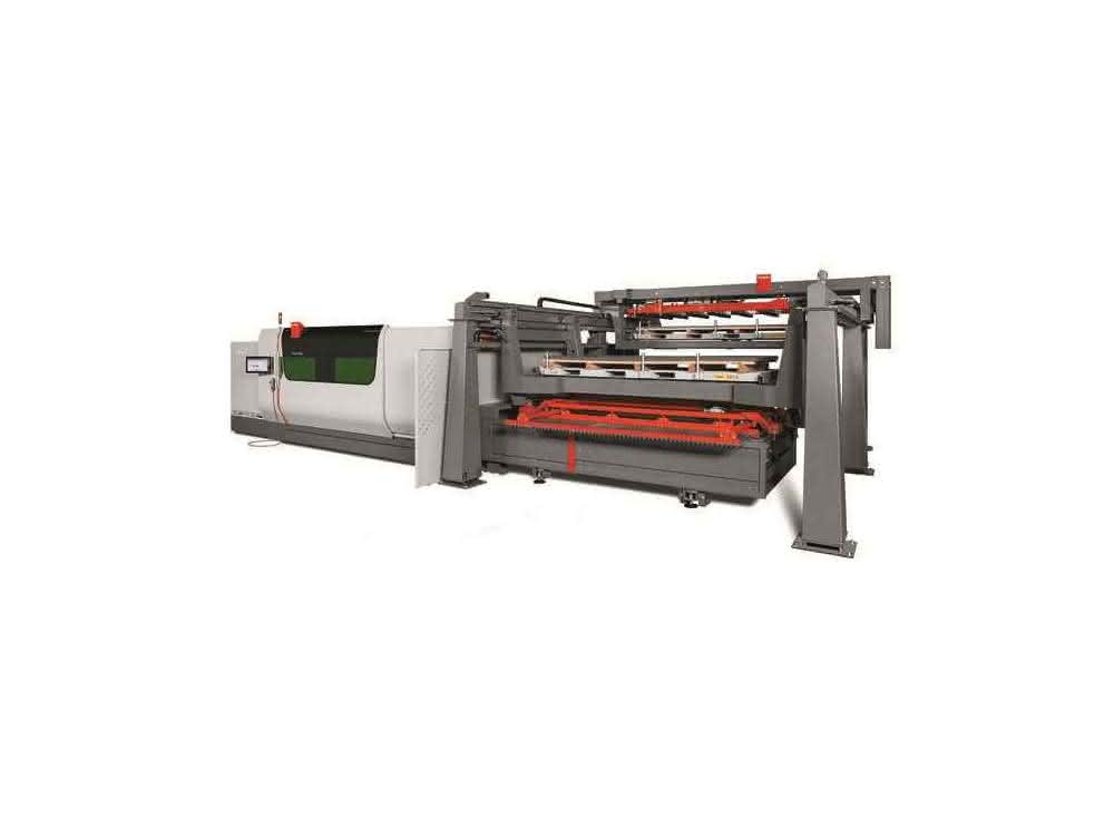 Sheet metal cutting: Automation solution for bevel laser cutting system