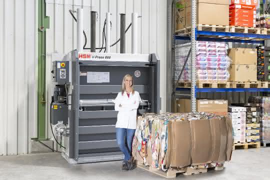 HSM-Vertikalballenpresse
