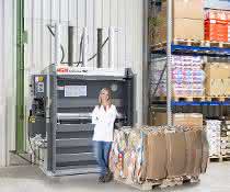 HSM vertical baler