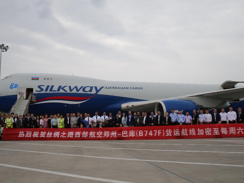 Silk Way West Airlines baut Flugangebot nach Zhengzhou aus