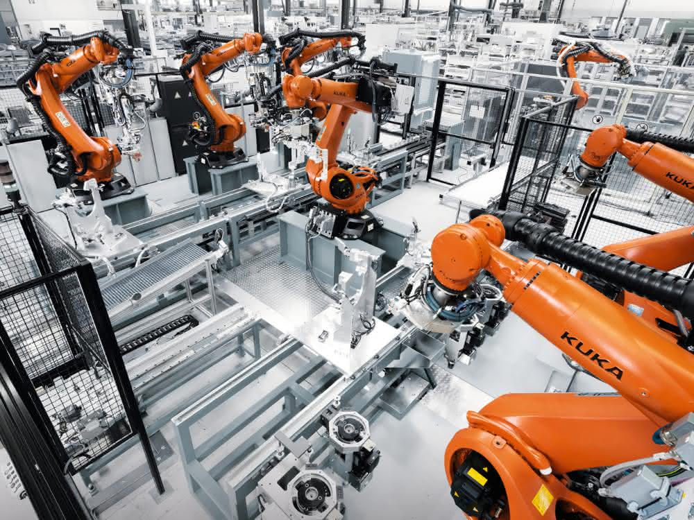 Kuka-Roboteranlage