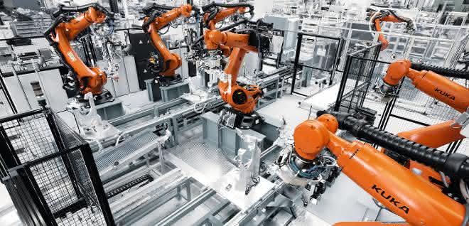Kuka-Roboteranlage