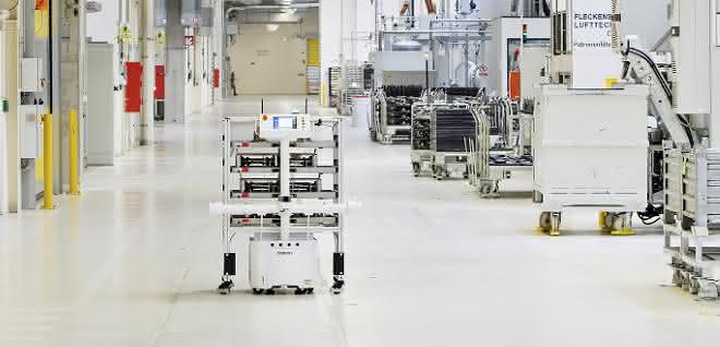 Omron-Skoda transport robot