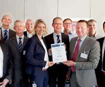 Faulhaber receives award from Heidelberger Druckmaschinen