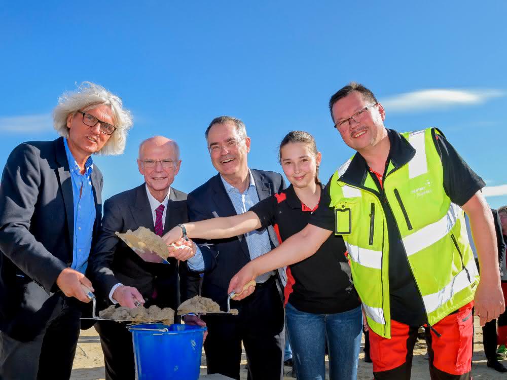 Reimer Logistics legt Grundstein für Logistik Center Hansalinie