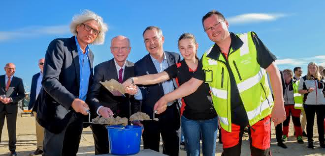 Reimer Logistics legt Grundstein für Logistik Center Hansalinie
