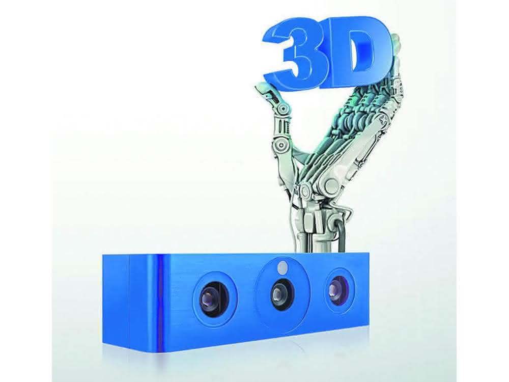3D-Kameras verwenden CMOS-Sensoren und einen Projektor