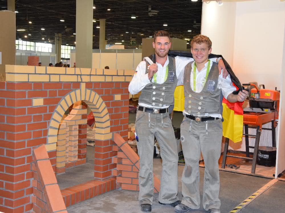 Sieger Maurerwettbewerb Euroskills 2018 Sieger Maurerwettbewerb Euroskills 2018