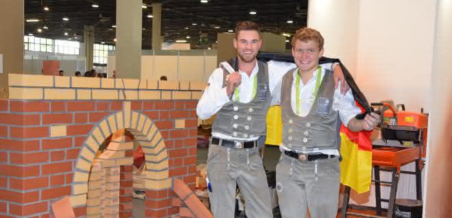 Sieger Maurerwettbewerb Euroskills 2018 Sieger Maurerwettbewerb Euroskills 2018