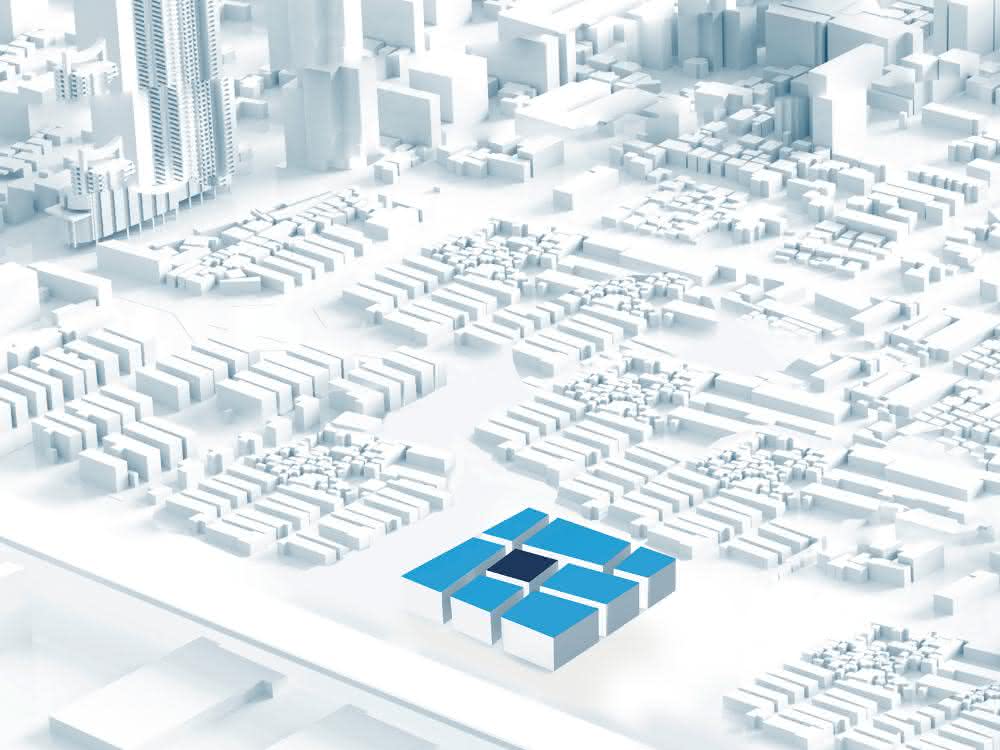 Ein City Dock (Simulation).