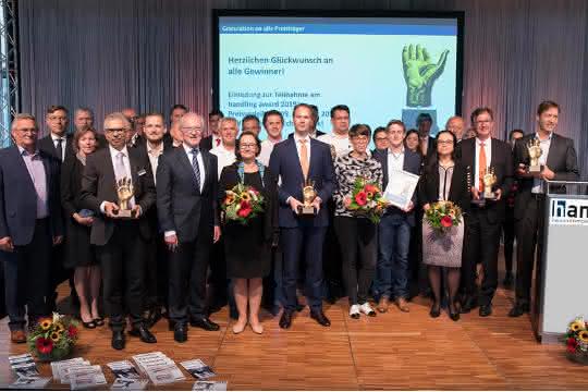 handling award 2018 Preisverleihung auf der Motek