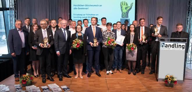 handling award 2018 Award ceremony at Motek handling award 2018 Award ceremony at Motek