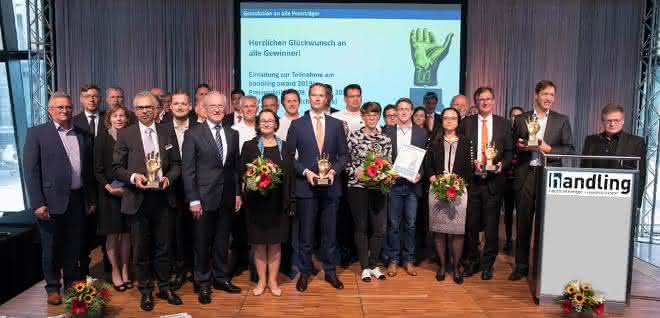 handling award 2018 Award ceremony at Motek