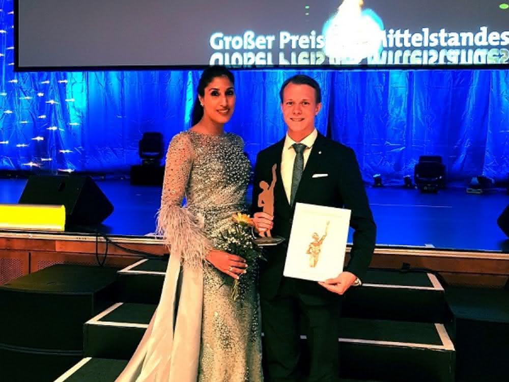 Pflitsch receives award