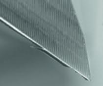 Main cutting edge of an HSS milling cutter