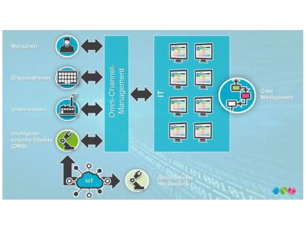 Schematic representation of OMS