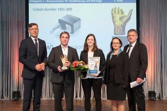 handling award Weiss Robotics