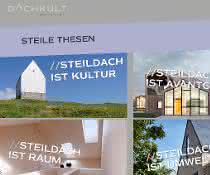 Initiative „Dachkult“ wirbt fürs Steildach