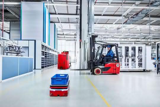 Sensor-Komplettlösungen für fahrerlose Transportfahrzeuge