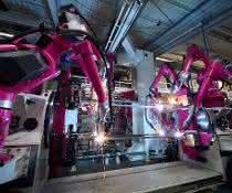 Welding and handling robots