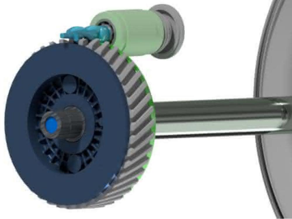 Spur gearbox