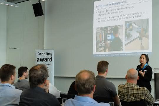 Prof. Kirsten Tracht auf dem Kongress "Moderne Montage"