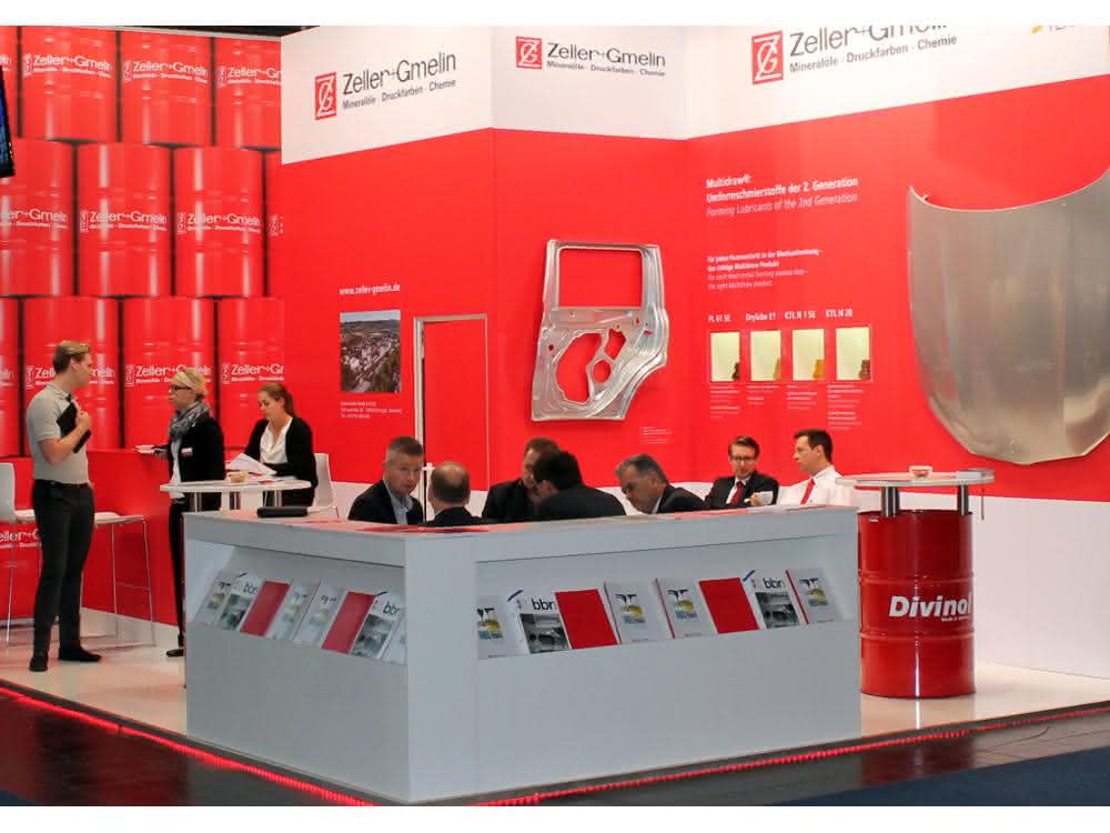 Zeller + Gmelin at Euroblech at the joint EFB stand Euroblech 2018