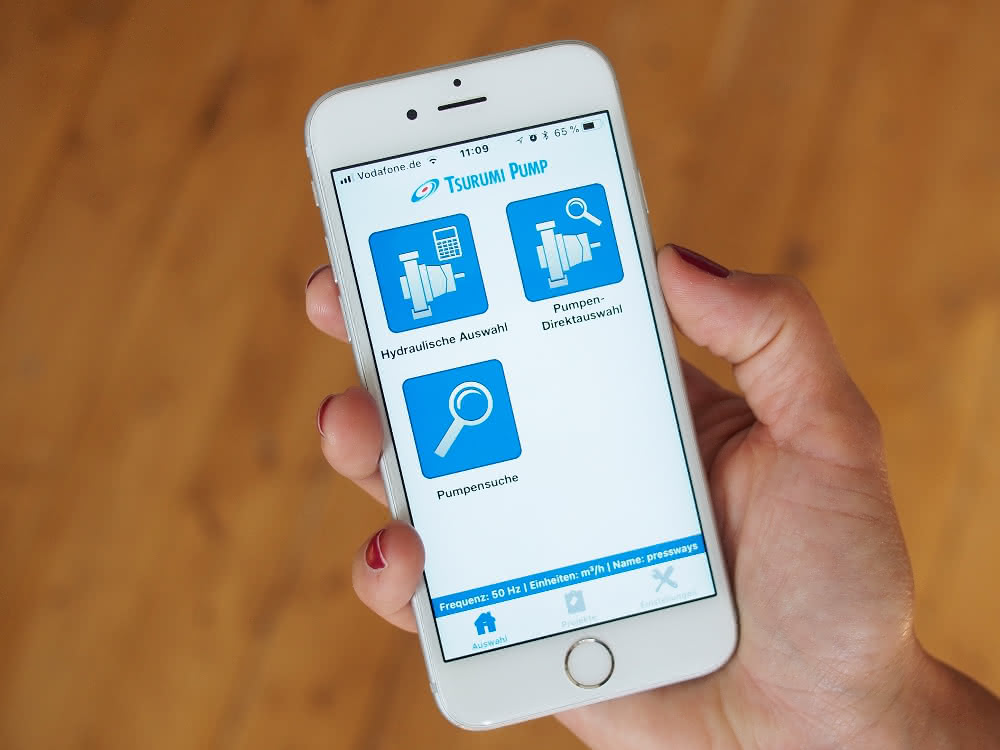 Neue App von Tsurumi