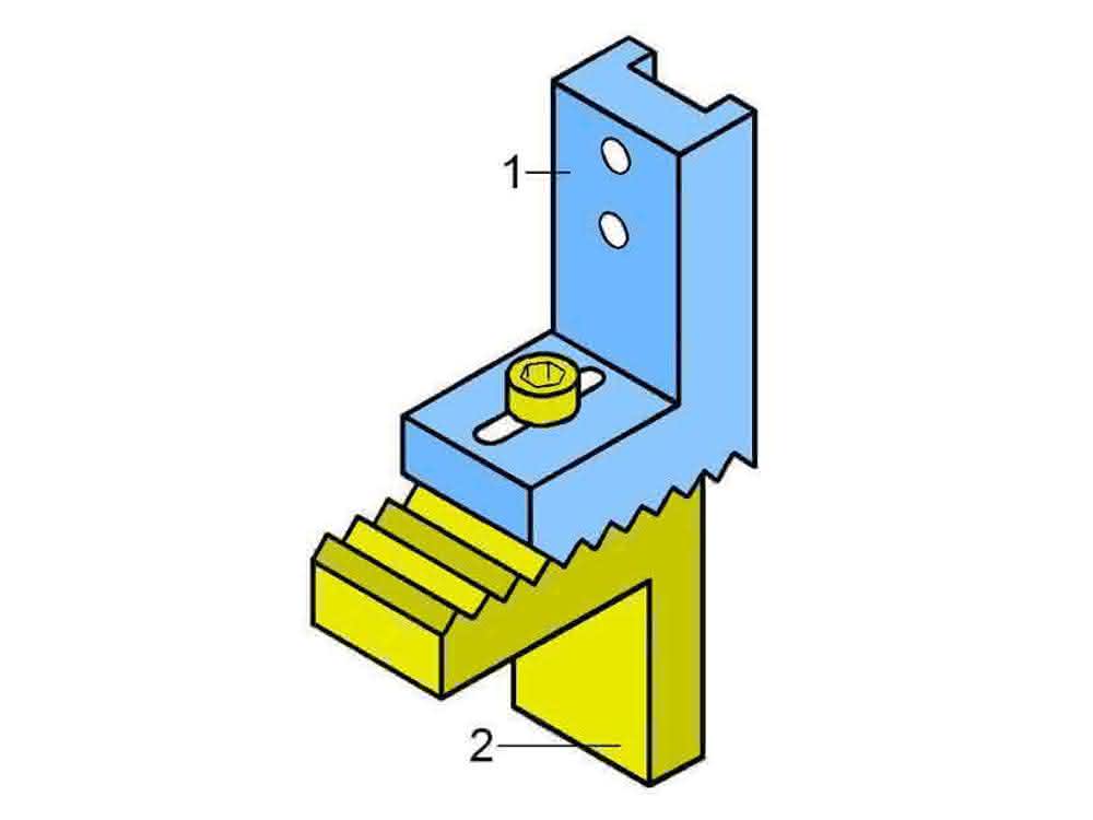 Gripper jaw with simple gripping width adjustment
