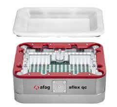Conveyed goods plate