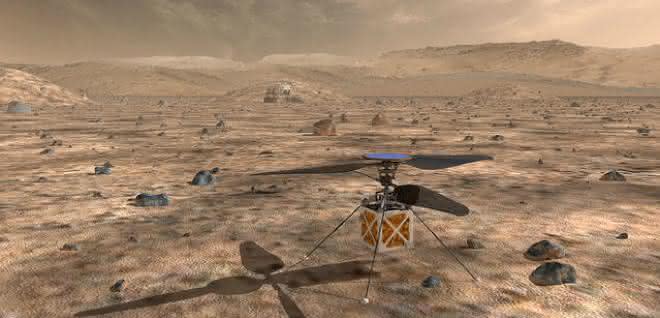 Maxon Mars helicopter
