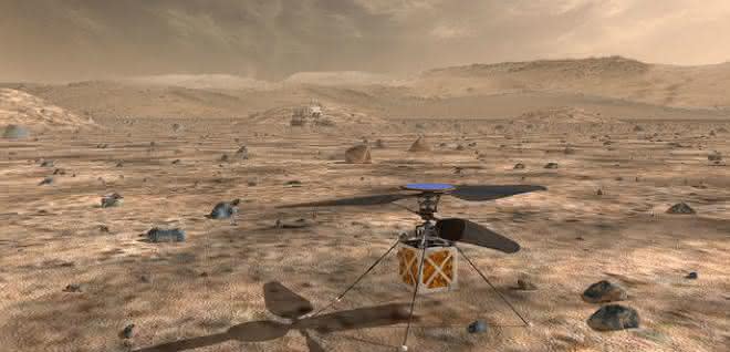 Mars helicopter