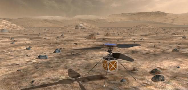 Mars helicopter