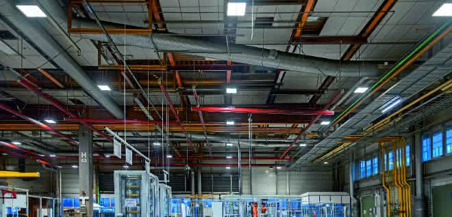Optimal lighting conditions 1,000 maintenance-free Acaneo luminaires