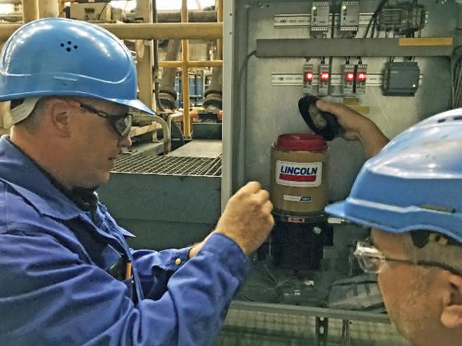 Schmierung industrieller Wälzlager