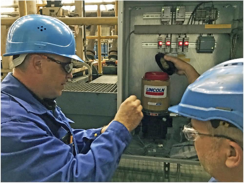 Lubrication of industrial rolling bearings