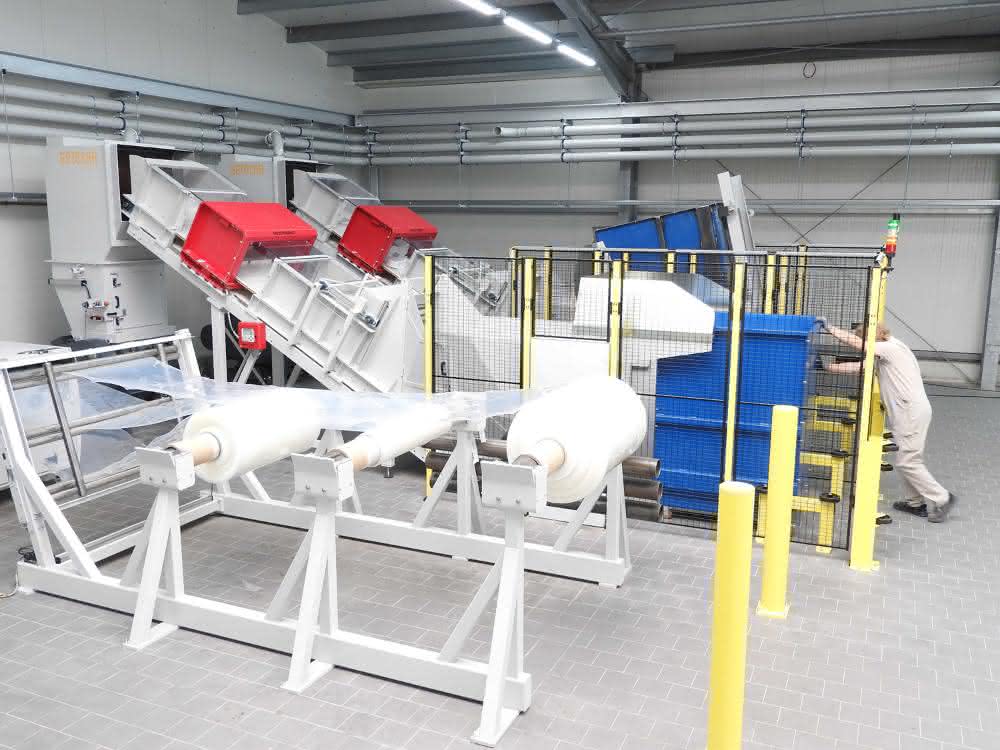 Getecha Pro-Pac shredding system