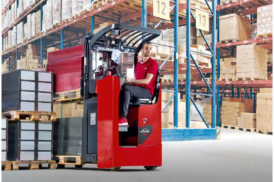 Linde-Fahrersitzhubwagen