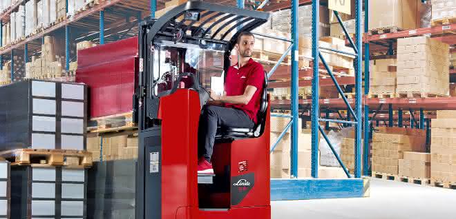 Linde sit-on pallet truck Linde sit-on pallet truck