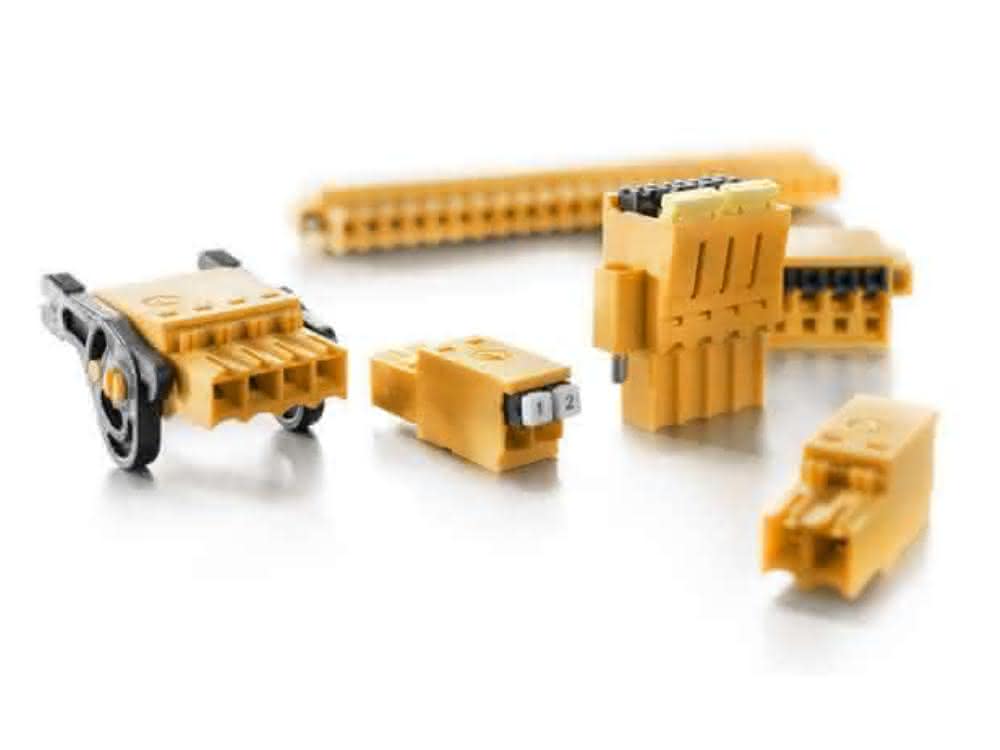 Printed circuit board connectors