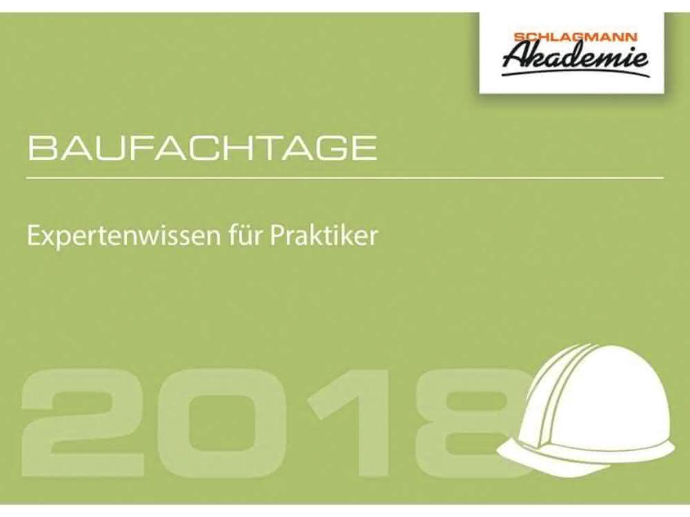 Baufachtage der Schlagmann-Akademie