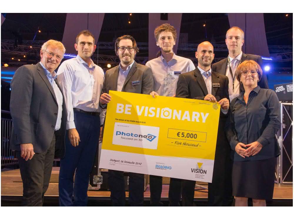 Photoneo wins the Vision Award 2018