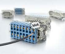 Wiring heavy plug connectors