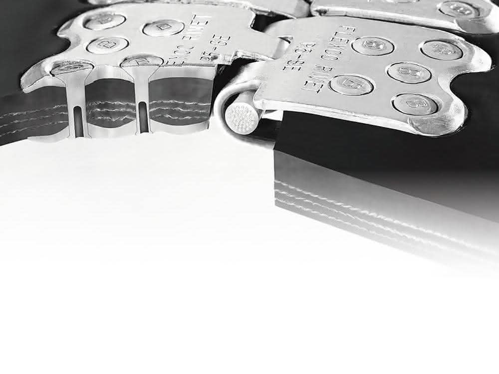 Mechanical connectors of the Rivet Hinged type