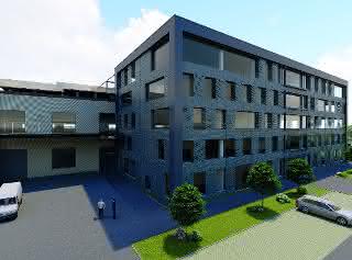 This is what the Technology Center will look like after completion.