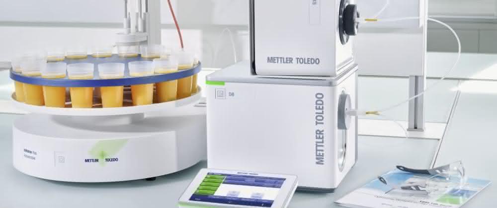Excellence-Dichtemessgerät D6 und Autosampler von Mettler Toledo Excellence-Dichtemessgerät D6 und Autosampler von Mettler Toledo