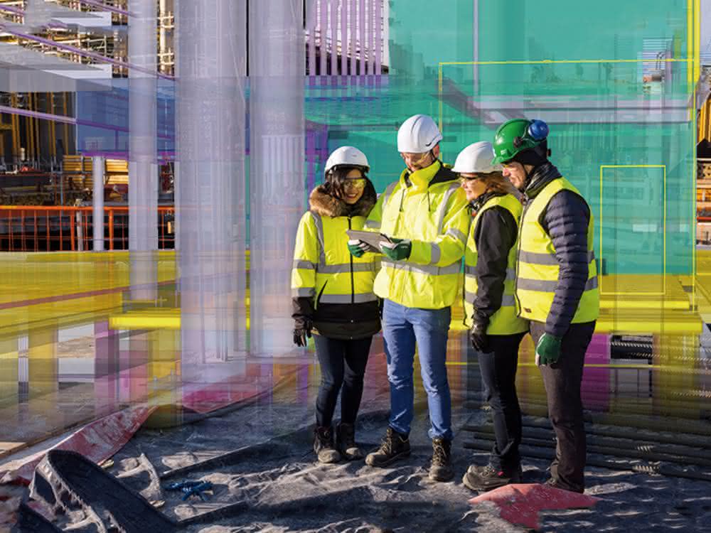 Trimble zeigt auf der BAU 2019 BIM-Lösungen für die Vernetzung von Büro und Baustelle
