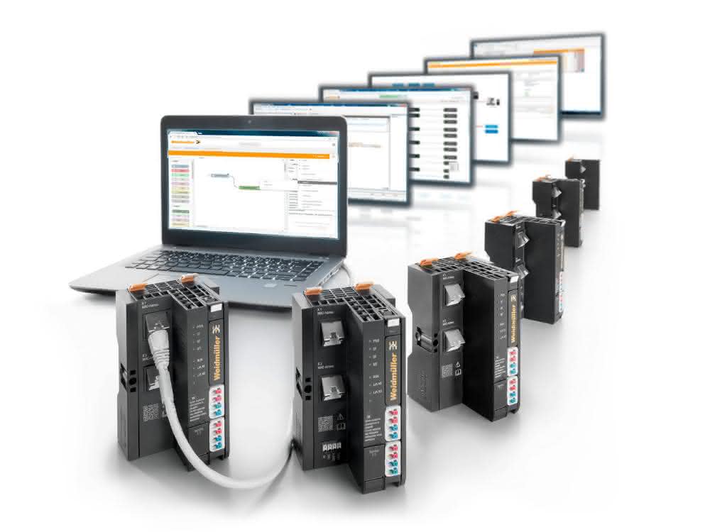 Weidmüller connects process levels: From the sensor to the cloud with a modular system
